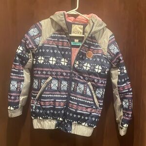 EUC Roxy girl snowboard jacket